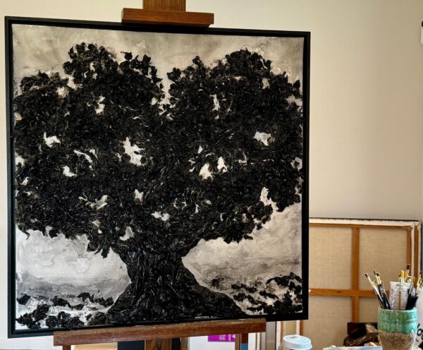 L’olivier - Antoine Wattinne - Du côté de l'atelier © L'Atelier Galerie des Alpilles