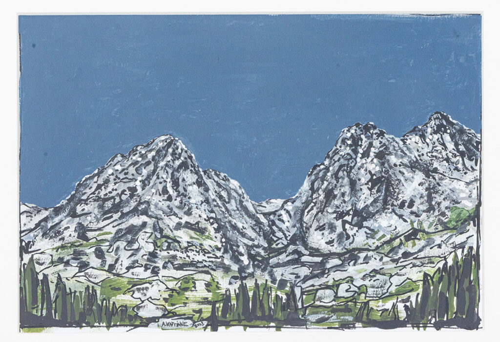 Mon travail sur les Alpilles - Antoine Wattinne © L'Atelier Galerie des Alpilles