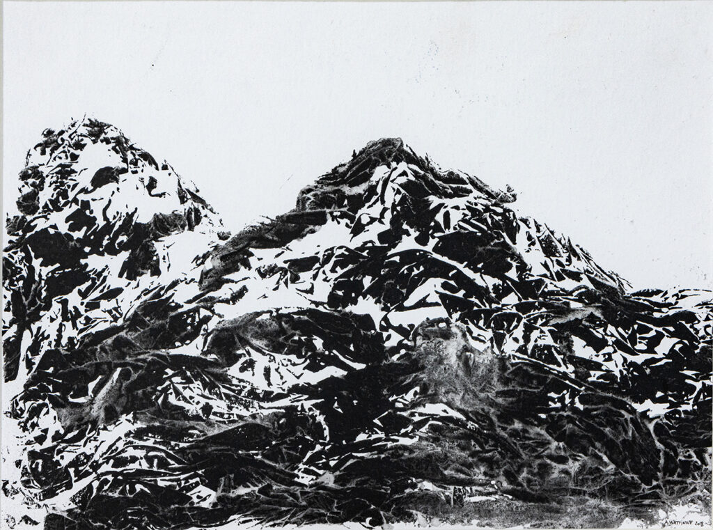Mon travail sur les Alpilles - Antoine Wattinne © L'Atelier Galerie des Alpilles