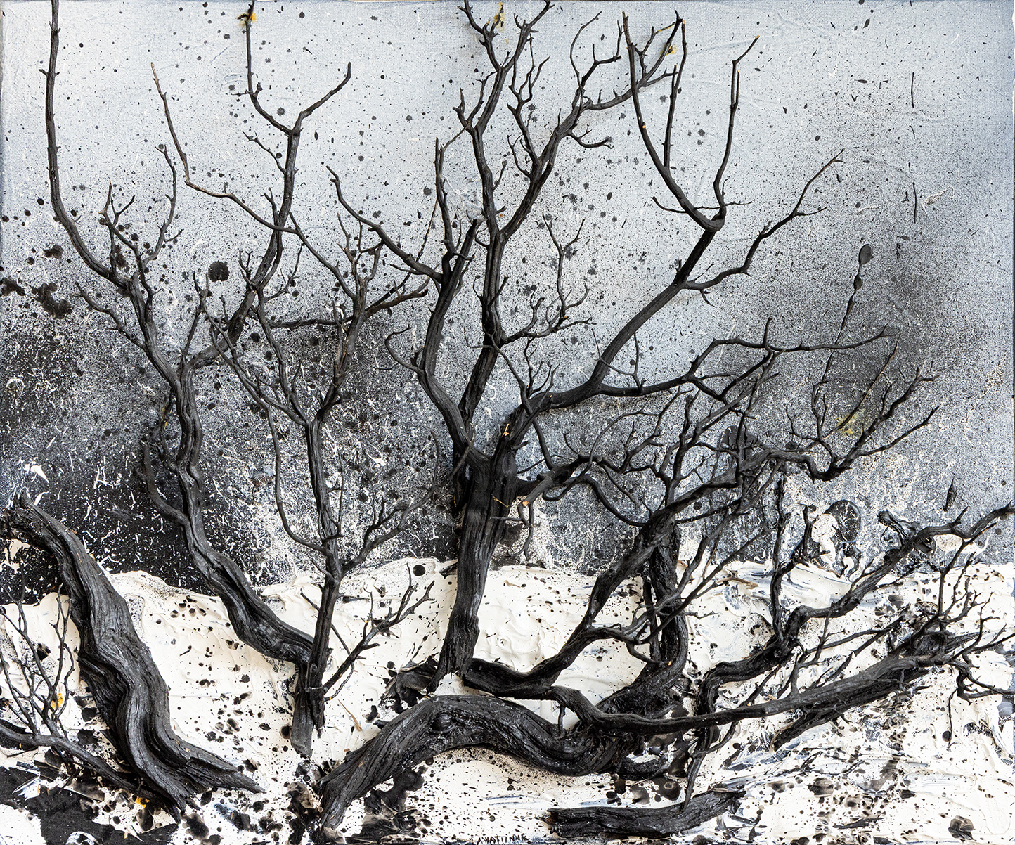 Les arbres dansants - Antoine Wattinne © L'Atelier Galerie des Alpilles