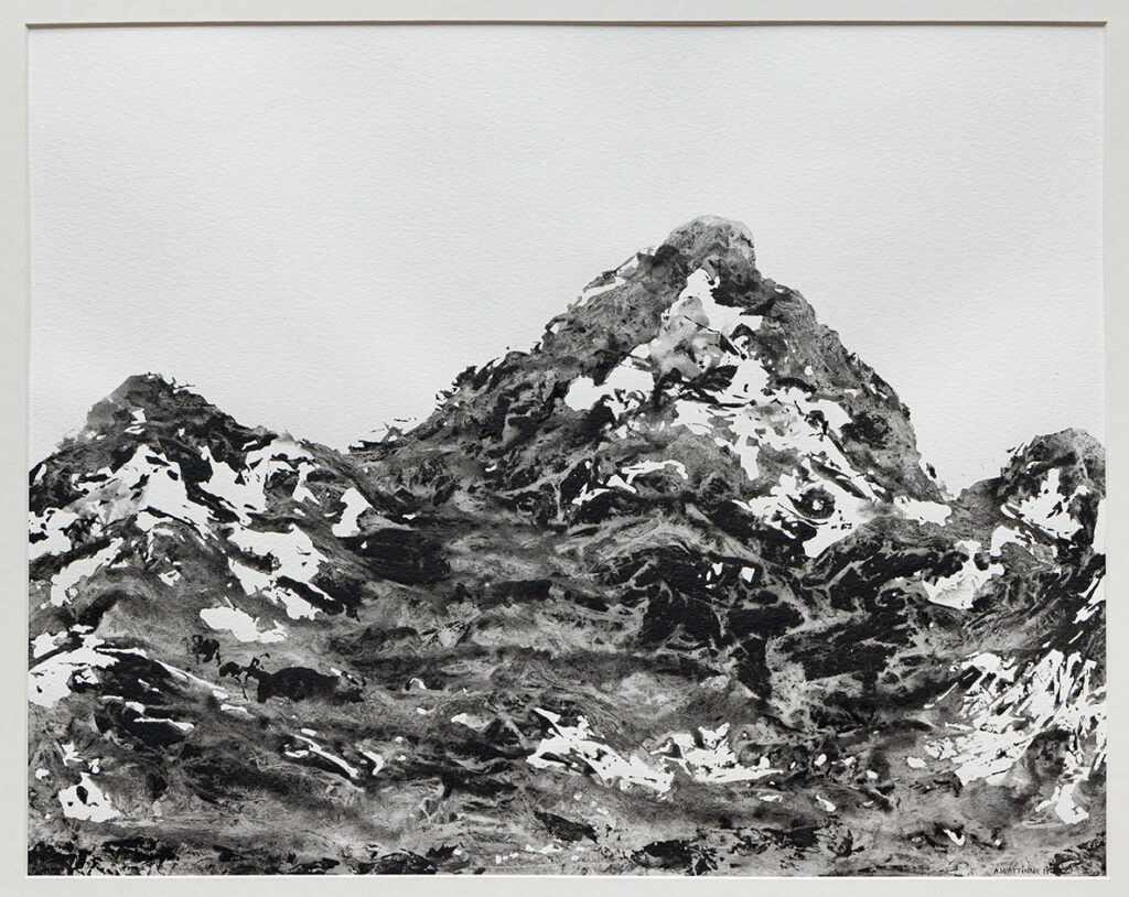 Mon travail sur les Alpilles - Antoine Wattinne © L'Atelier Galerie des Alpilles