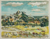 Montagne Sainte-Victoire - Brayer © Oeuvre mise en vente par L'Atelier Galerie des Alpilles