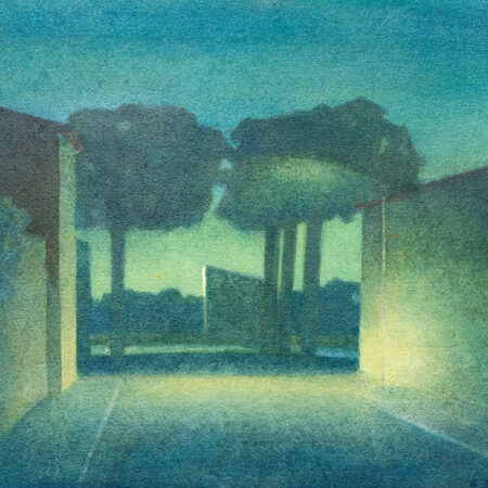 Paysage - Buffile © Oeuvre mise en vente par L'Atelier Galerie des Alpilles