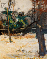 Au parc - Carron © Oeuvre mise en vente par L'Atelier Galerie des Alpilles