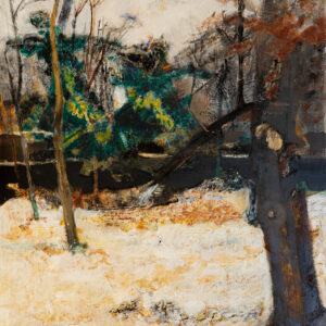 Au parc - Carron © Oeuvre mise en vente par L'Atelier Galerie des Alpilles
