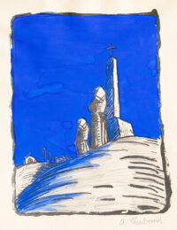 10 variations pour une croix - Chabaud © Oeuvre mise en vente par L'Atelier Galerie des Alpilles