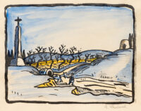 10 variations pour une croix - Chabaud © Oeuvre mise en vente par L'Atelier Galerie des Alpilles