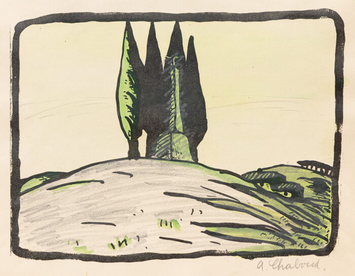 10 variations pour une croix - Chabaud © Oeuvre mise en vente par L'Atelier Galerie des Alpilles