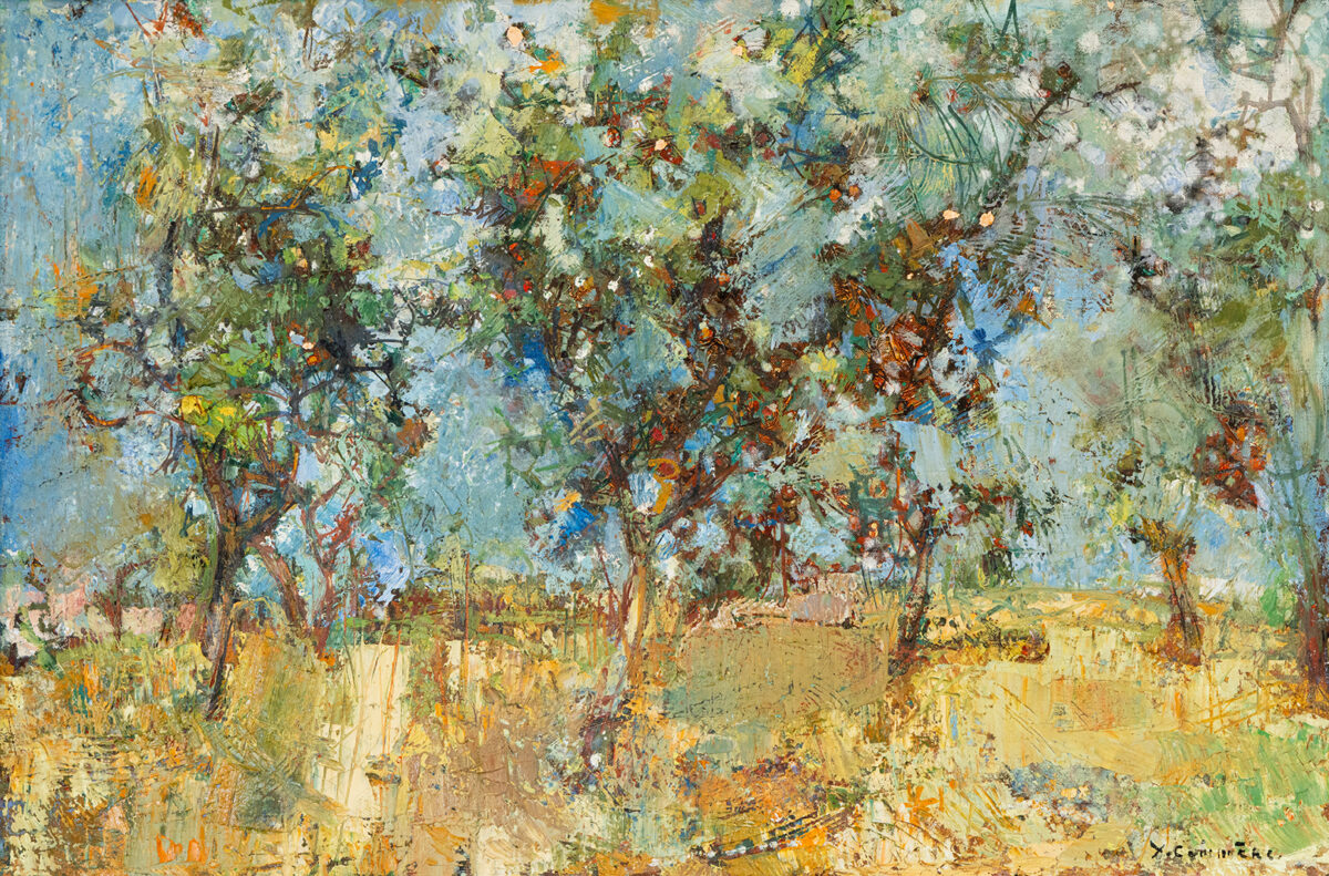 Végétations - Commere © Oeuvre mise en vente par L'Atelier Galerie des Alpilles