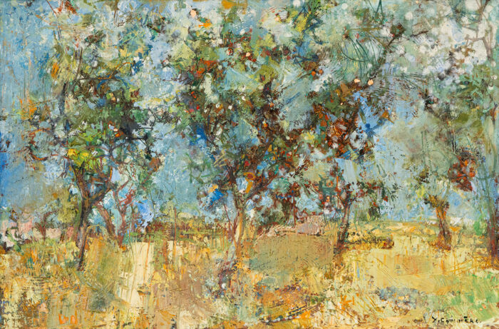 Végétations - Commere © Oeuvre mise en vente par L'Atelier Galerie des Alpilles