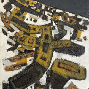 Abstraction - Coupille © Oeuvre mise en vente par L'Atelier Galerie des Alpilles