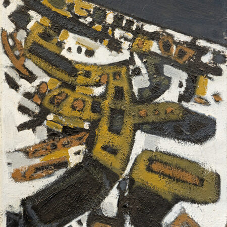 Abstraction - Coupille © Oeuvre mise en vente par L'Atelier Galerie des Alpilles