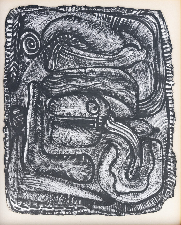 Serpent - Drouillet © Oeuvre mise en vente par L'Atelier Galerie des Alpilles
