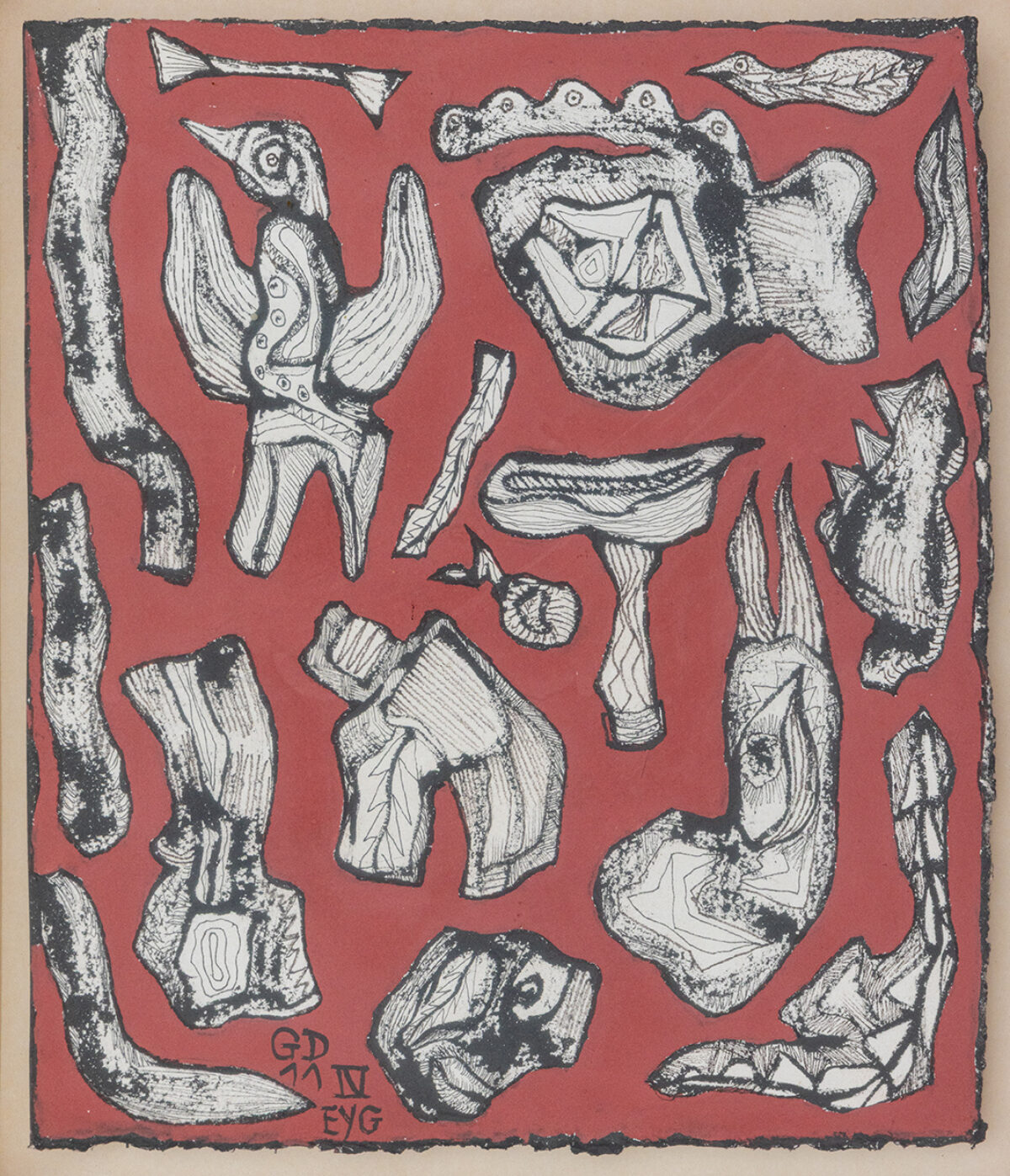 Rêve en images - Drouillet © Oeuvre mise en vente par L'Atelier Galerie des Alpilles
