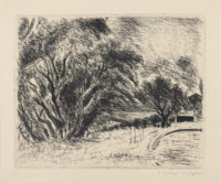 La Ferme - Dunoyer-de-Segonzac © Oeuvre mise en vente par L'Atelier Galerie des Alpilles