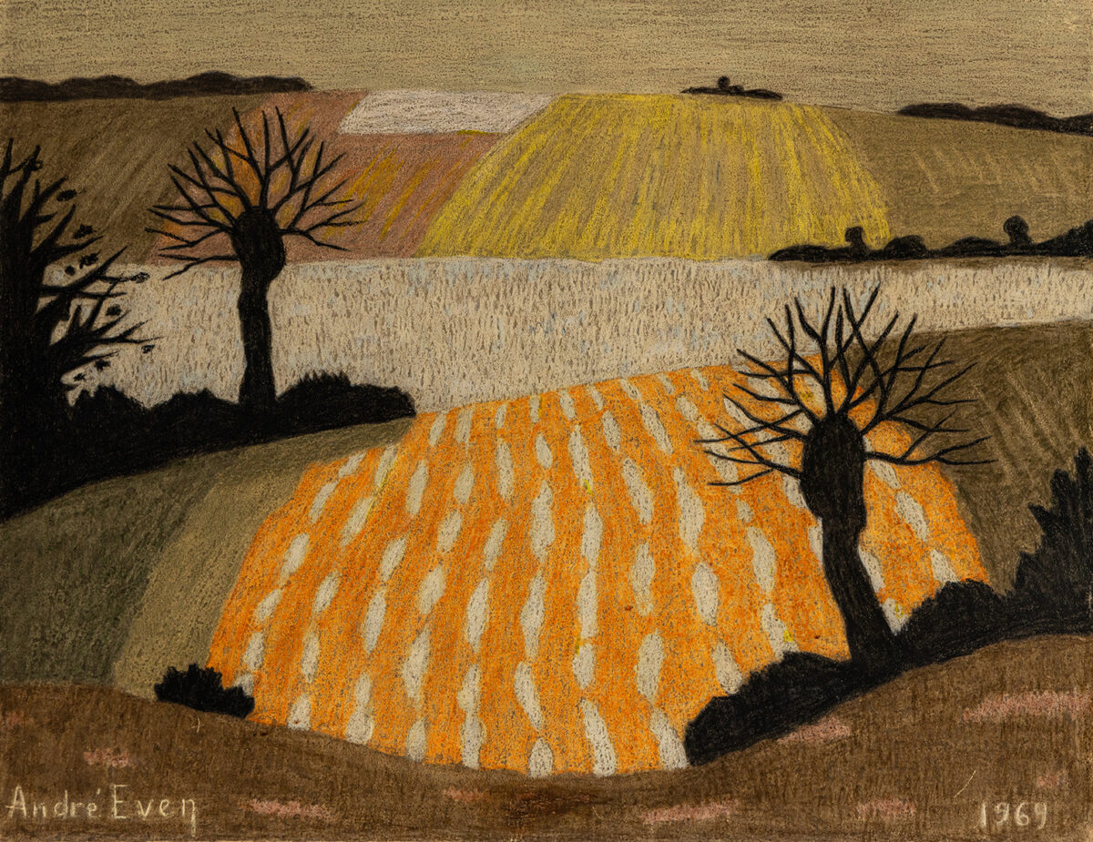 Paysage - Even © Oeuvre mise en vente par L'Atelier Galerie des Alpilles