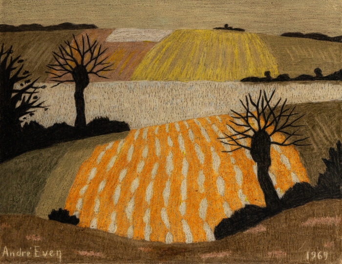 Paysage - Even © Oeuvre mise en vente par L'Atelier Galerie des Alpilles