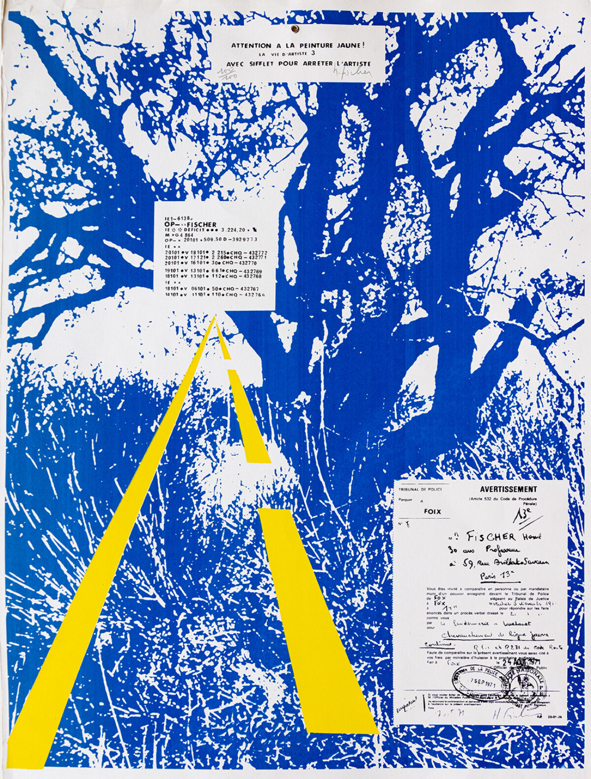 Arbre - Fischer © Oeuvre mise en vente par L'Atelier Galerie des Alpilles