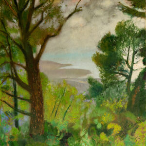 bord de mer à Bandol - Genis © Oeuvre mise en vente par L'Atelier Galerie des Alpilles