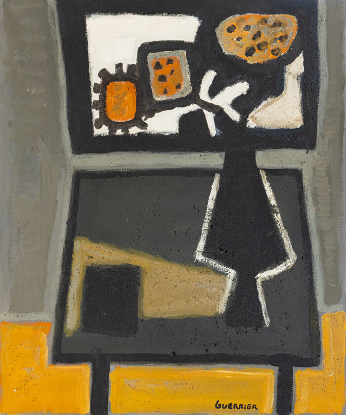 Nature morte aux fleurs - Raymond Guerrier © Oeuvre mise en vente par L'Atelier Galerie des Alpilles