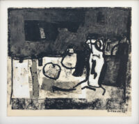 Nature morte aux pommes- Raymond Guerrier © Oeuvre mise en vente par L'Atelier Galerie des Alpilles