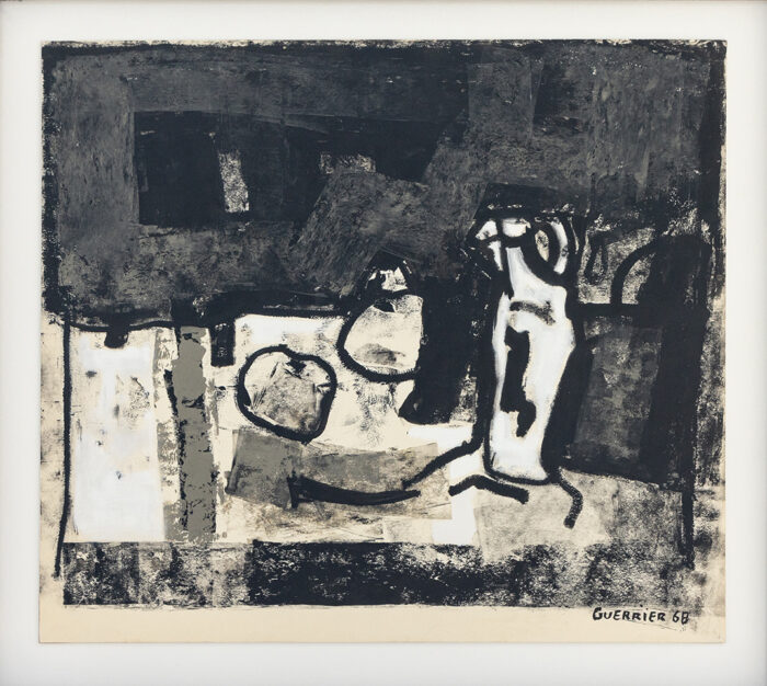Nature morte aux pommes- Raymond Guerrier © Oeuvre mise en vente par L'Atelier Galerie des Alpilles