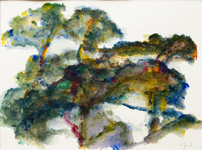 Le chêne rouge - Hollan © Oeuvre mise en vente par L'Atelier Galerie des Alpilles