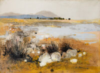 Marais en Turquie - Michel Jouenne © Oeuvre mise en vente par L'Atelier Galerie des Alpilles