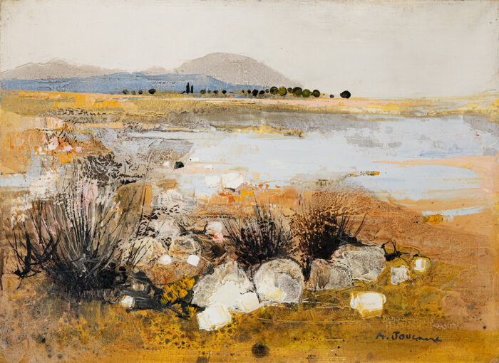 Marais en Turquie - Michel Jouenne © Oeuvre mise en vente par L'Atelier Galerie des Alpilles