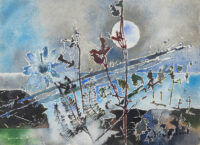 Transparence de brume aquatique - André Marchand © Oeuvre mise en vente par L'Atelier Galerie des Alpilles