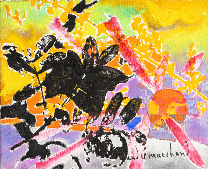 le soleil va disparaitre - André Marchand © Oeuvre mise en vente par L'Atelier Galerie des Alpilles