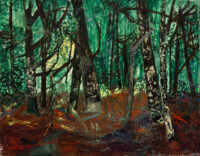 Forêt - André Marchand © Oeuvre mise en vente par L'Atelier Galerie des Alpilles