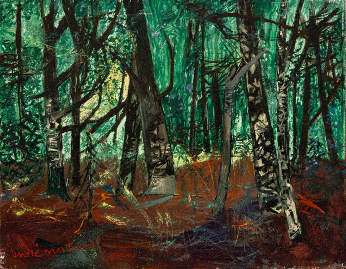 Forêt - André Marchand © Oeuvre mise en vente par L'Atelier Galerie des Alpilles