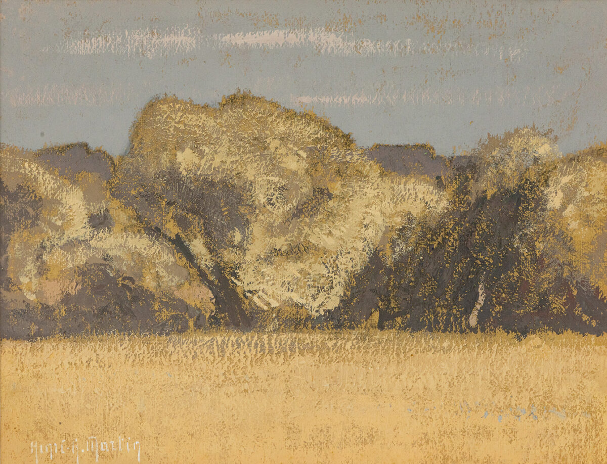 Oliviers - Henri-André Martin © Oeuvre mise en vente par L'Atelier Galerie des Alpilles