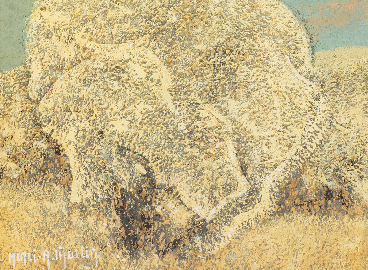 Olivier - Henri-André Martin © Oeuvre mise en vente par L'Atelier Galerie des Alpilles