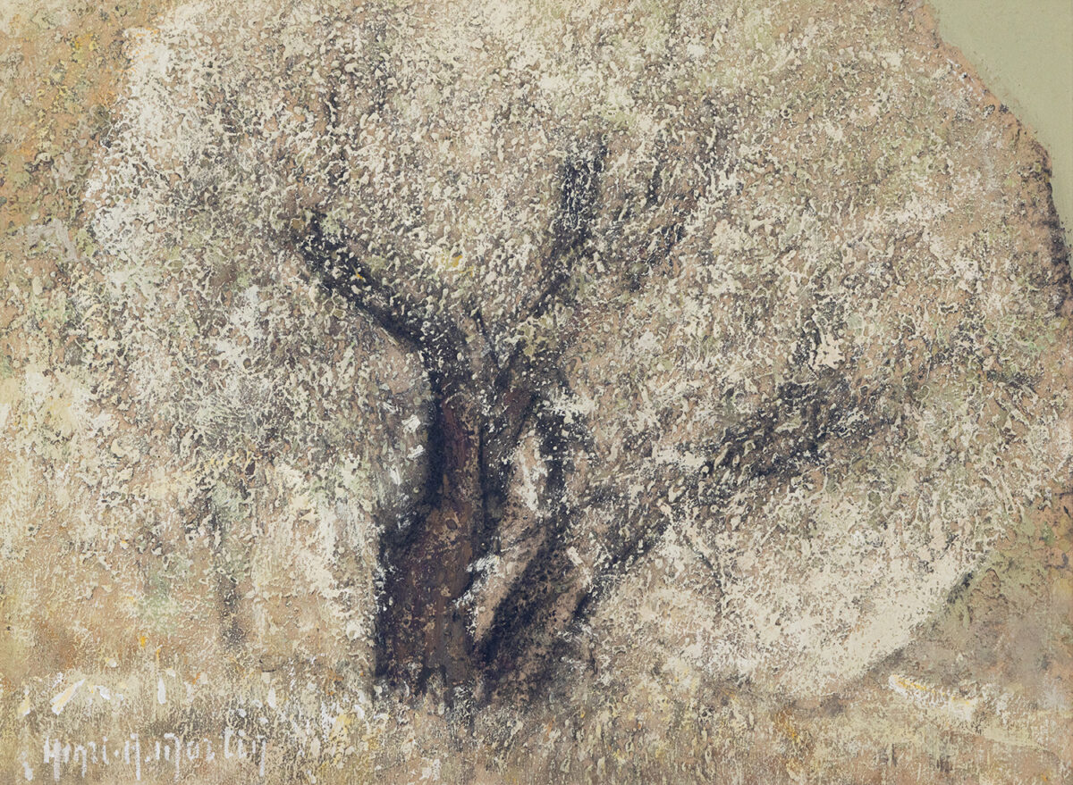 Olivier - Henri-André Martin © Oeuvre mise en vente par L'Atelier Galerie des Alpilles