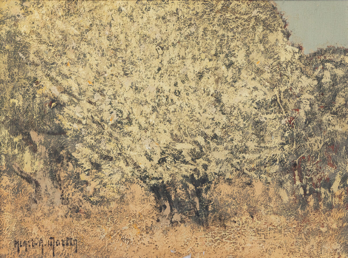 Olivier - Henri-André Martin © Oeuvre mise en vente par L'Atelier Galerie des Alpilles