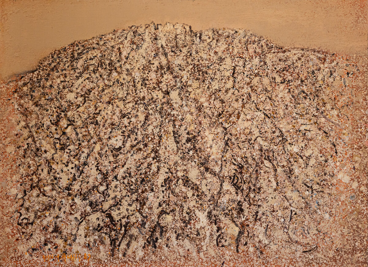 Les alpilles - Henri-André Martin © Oeuvre mise en vente par L'Atelier Galerie des Alpilles