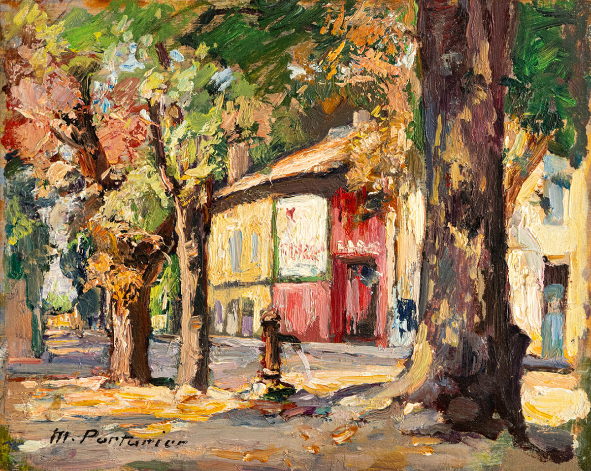 Saint-Rémy-de-Provence - Parturier - ©Oeuvre mise en vente par L'Atelier Galerie des Alpilles