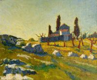 Chapelle Saint Sixte - Pesce - ©Oeuvre mise en vente par L'Atelier Galerie des Alpilles