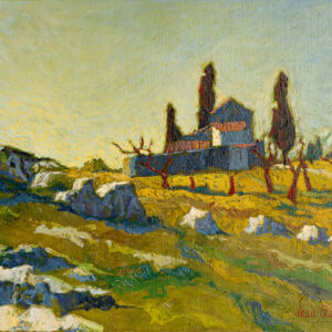 Chapelle Saint Sixte - Pesce - ©Oeuvre mise en vente par L'Atelier Galerie des Alpilles