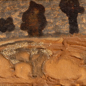 Paysage Toutain's land - Piaubert - ©Oeuvre mise en vente par L'Atelier Galerie des Alpilles