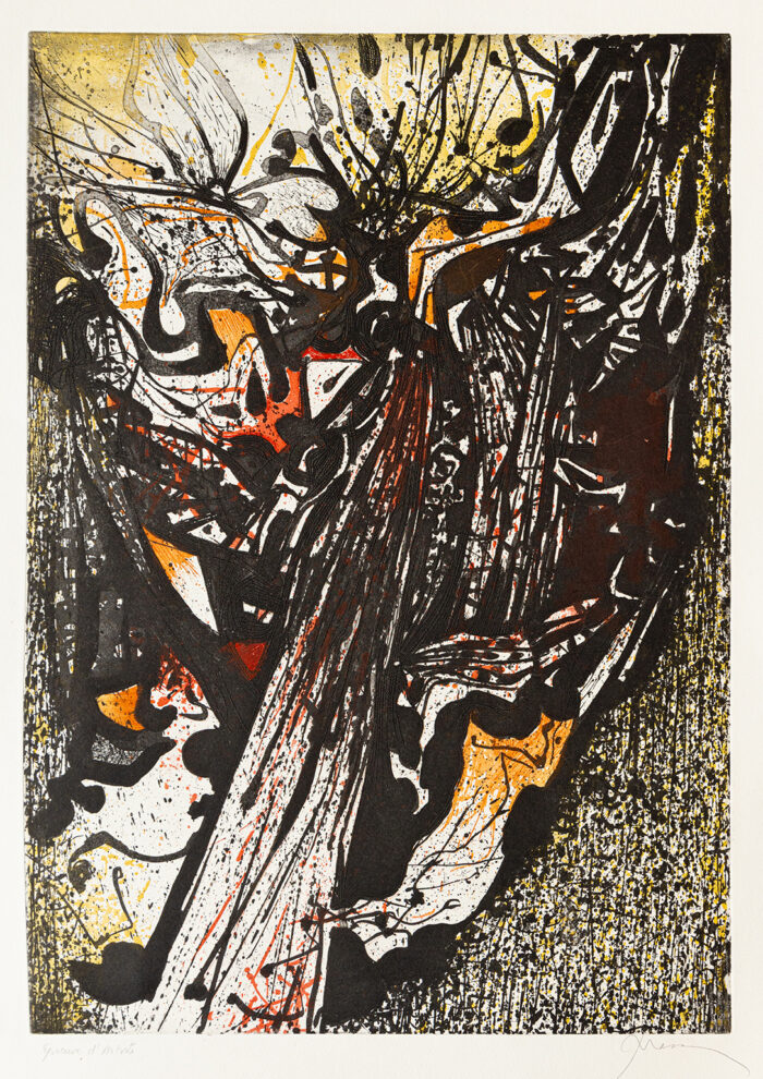 Vers le haut - Prassinos - ©Oeuvre mise en vente par L'Atelier Galerie des Alpilles