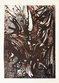 Le feu - Prassinos - ©Oeuvre mise en vente par L'Atelier Galerie des Alpilles