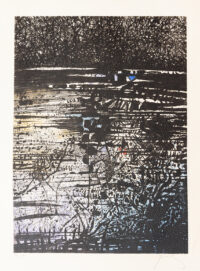 L'étang - Prassinos - ©Oeuvre mise en vente par L'Atelier Galerie des Alpilles
