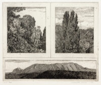 3 paysages - Jean-Baptiste Sécheret ©Oeuvre mise en vente par L'Atelier Galerie des Alpilles