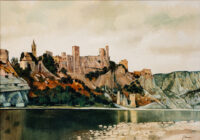 Rivière d'ardèche - Jean Thomas ©Oeuvre mise en vente par L'Atelier Galerie des Alpilles