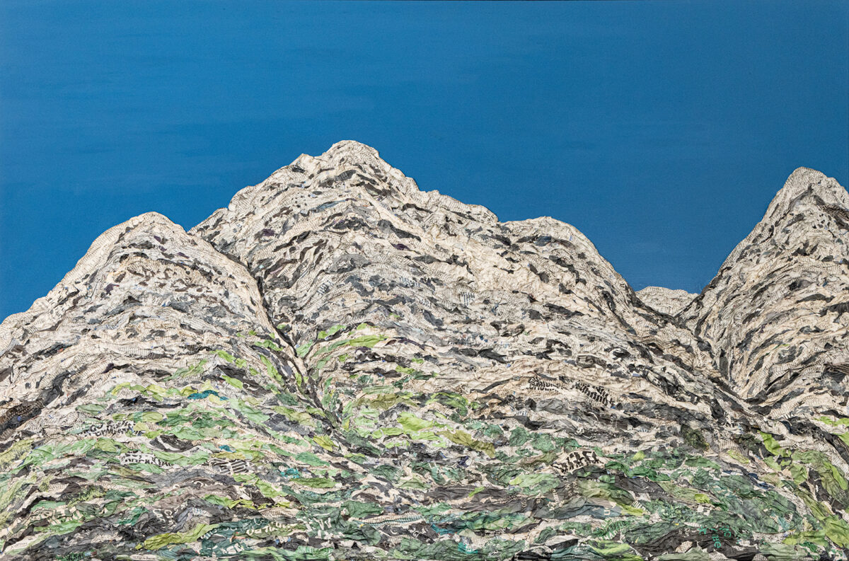 Les alpilles - Antoine Wattinne - ©Oeuvre mise en vente par L'Atelier Galerie des Alpilles