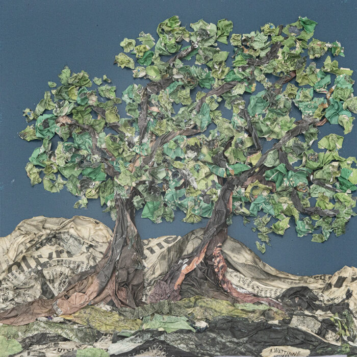 Arbres - Antoine Wattinne - ©Oeuvre mise en vente par L'Atelier Galerie des Alpilles