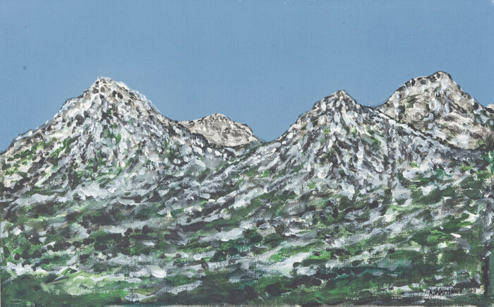 Alpilles - Antoine Wattinne - ©Oeuvre en vente par L'Atelier Galerie des Alpilles